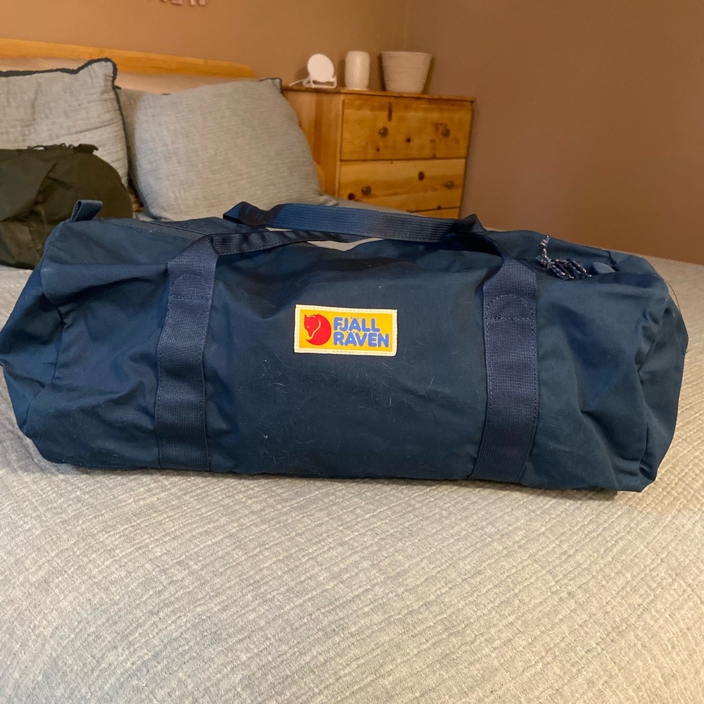 Fjällräven Vardag Blue Duffel Bag